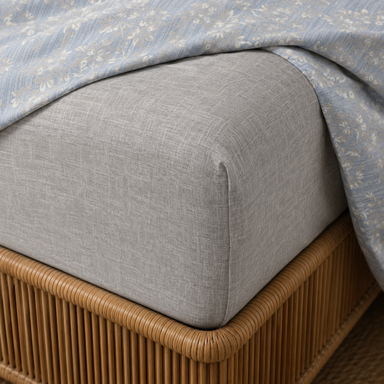 MeiLun Home Botanical Bedding Set – Aster Haze – product image 09