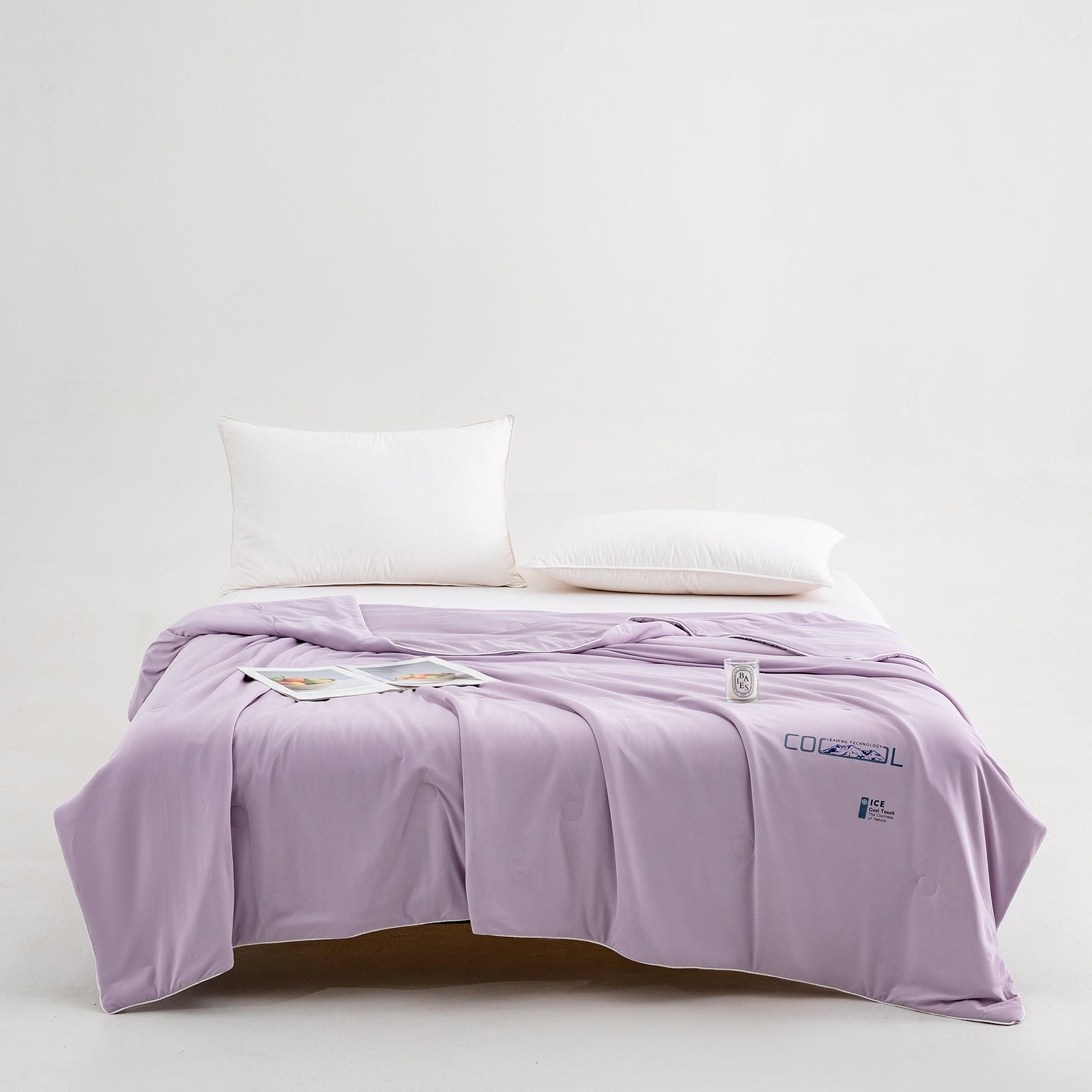 MeiLun Home Frost Veil Summer Duvet – Lilac Haze – SKU image