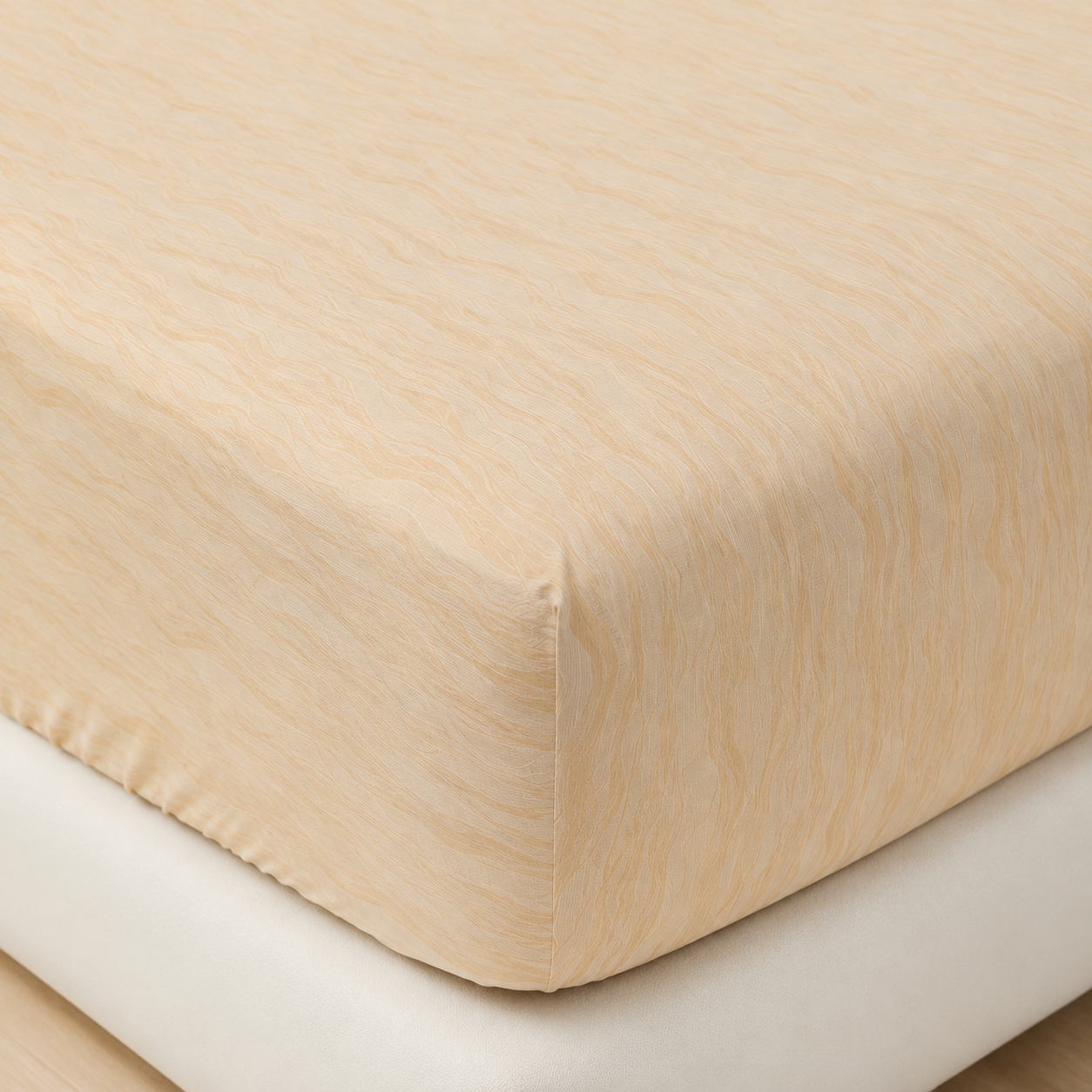 MeiLun Home Loom Check Bedding Set – Amber Check – product image 09