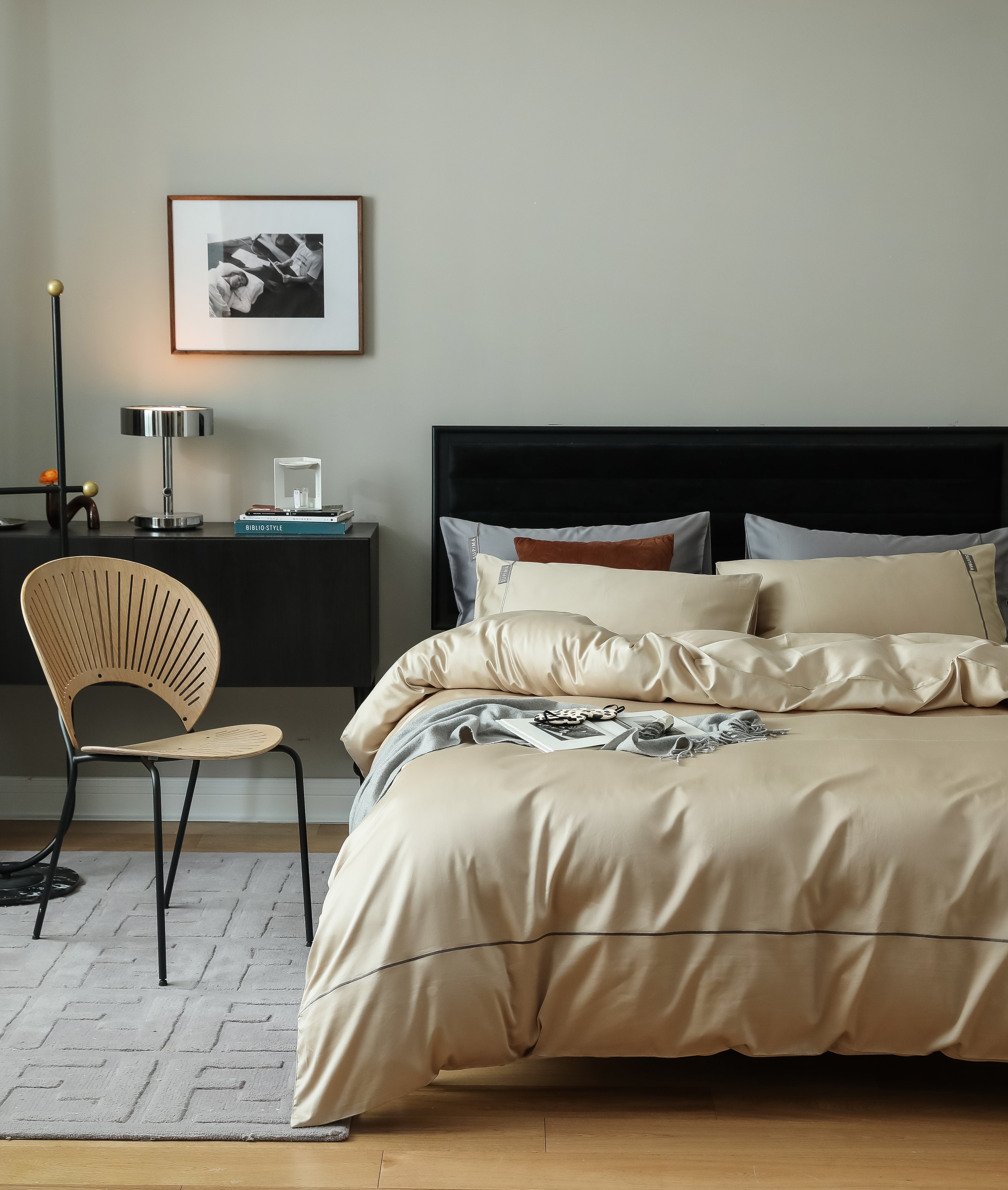 MeiLun Home Pima Reserve Bedding Set – Ivory Dune – product image 03