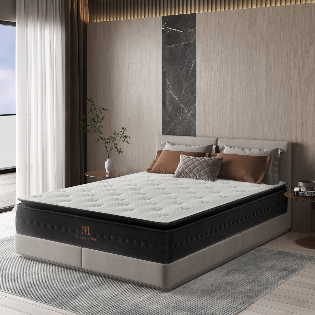 MeiLun Home P1 Latex Hybrid Mattress product image 1