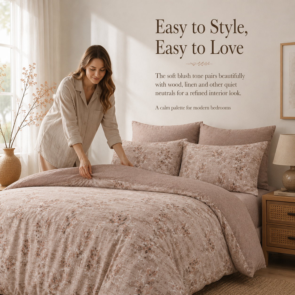 MeiLun Home Fleur Atelier Bedding Set – Wild Sprig – image 10