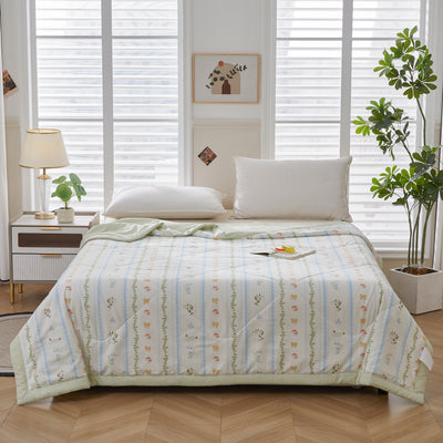 MeiLun Home Floral Lane Summer Duvet – Vine Garden – image 1