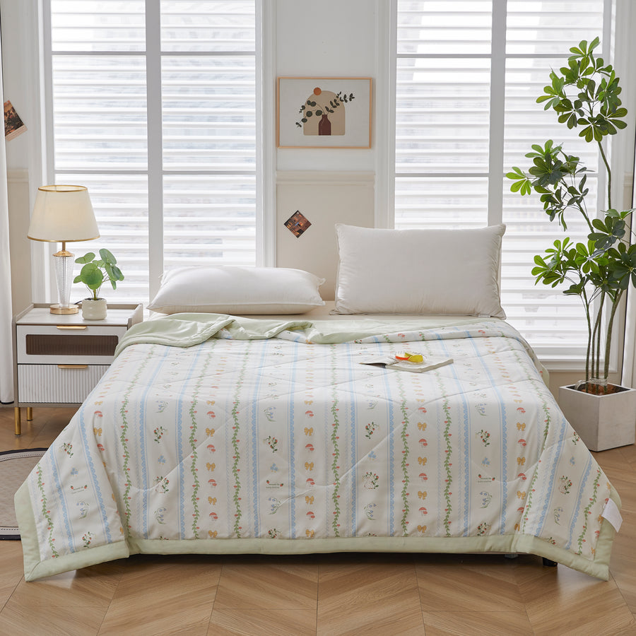 MeiLun Home Floral Lane Summer Duvet – Vine Garden – image 1