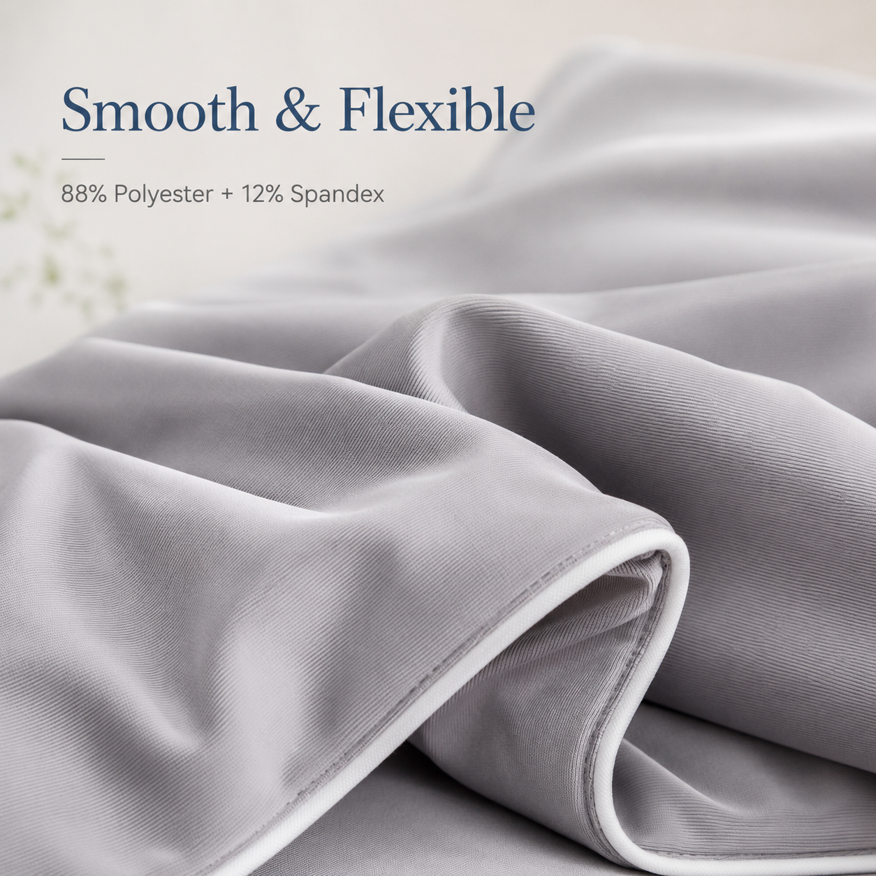 MeiLun Home Frost Veil Summer Duvet – Glacier Grey – image 3