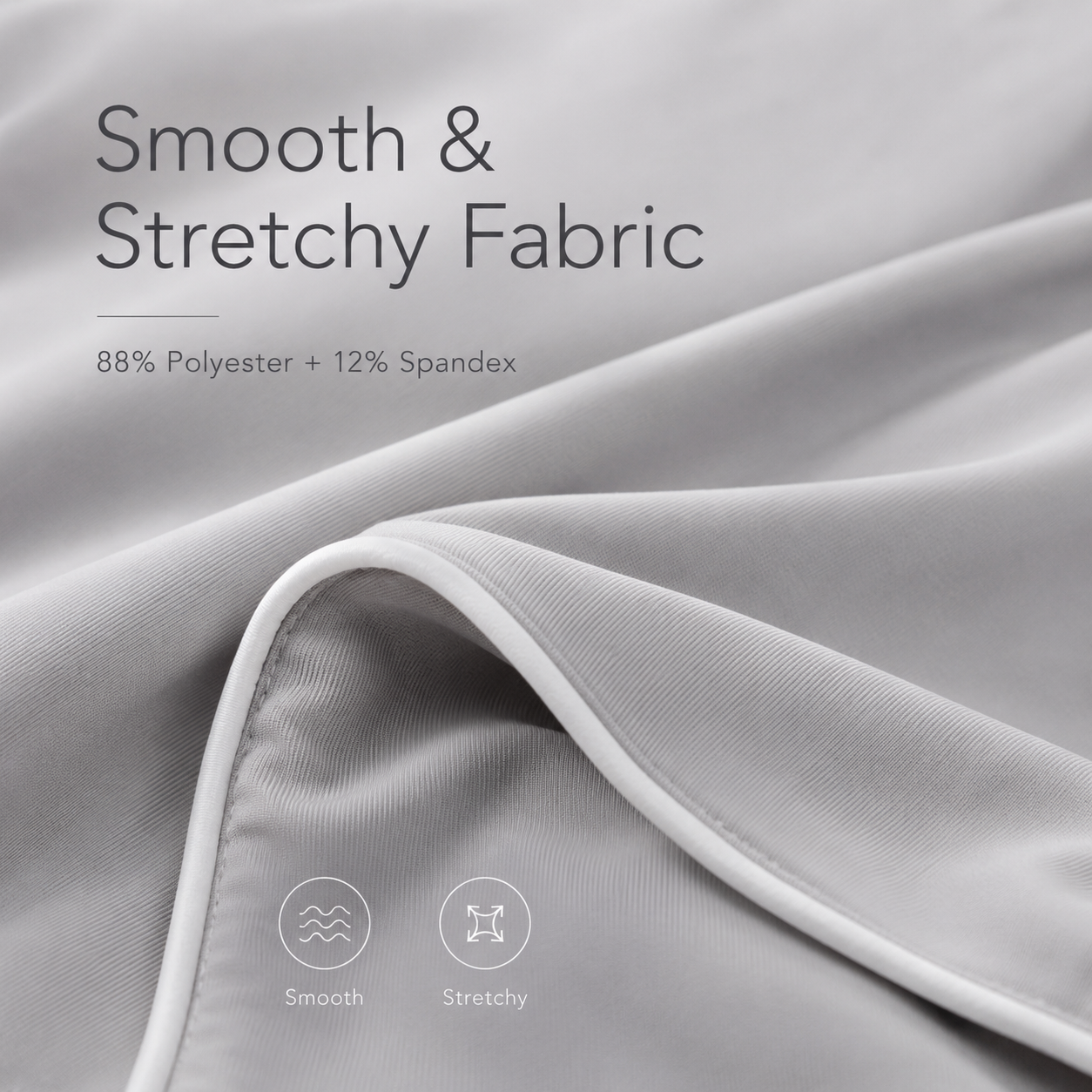 MeiLun Home Frost Veil Summer Duvet – Glacier Grey – image 10