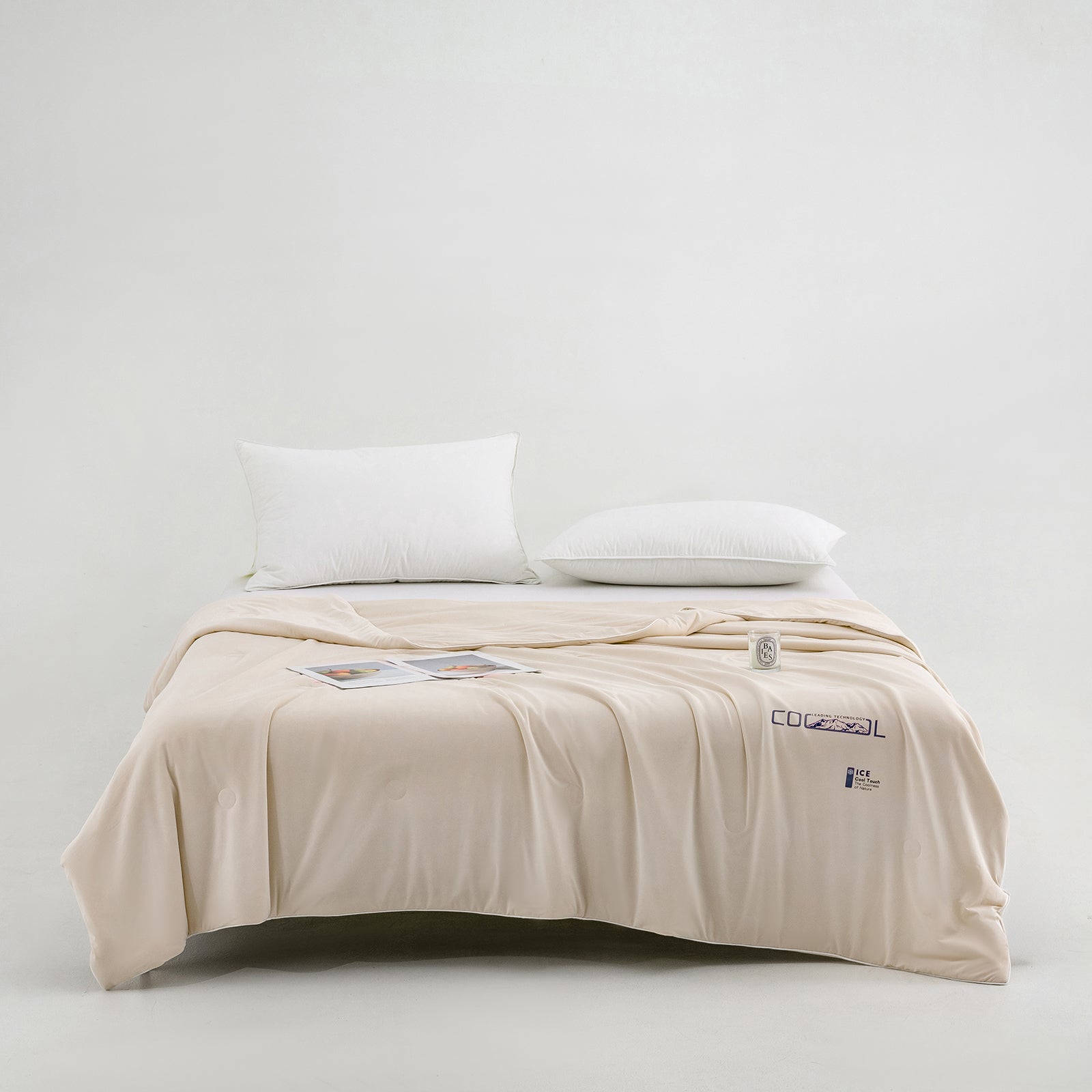 MeiLun Home Frost Veil Summer Duvet – Oat Ivory – SKU image