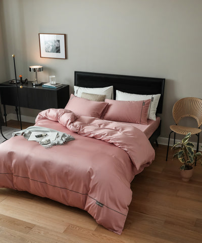 MeiLun Home Pima Reserve Bedding Set – Cameo Blush – product image 08