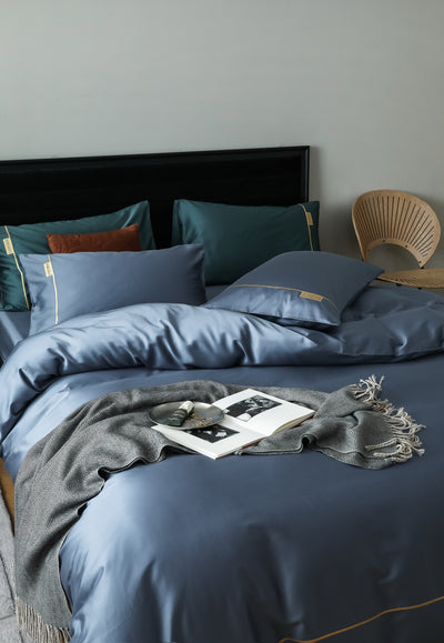 MeiLun Home Pima Reserve Bedding Set – Harbor Mist – product image 06