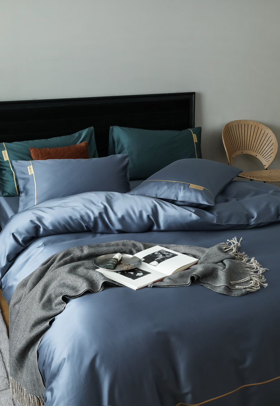 MeiLun Home Pima Reserve Bedding Set – Harbor Mist – product image 06