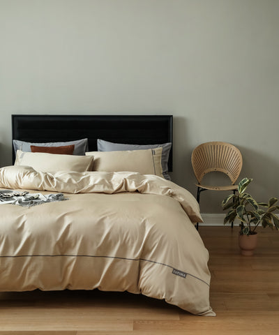 MeiLun Home Pima Reserve Bedding Set – Ivory Dune – product image 04