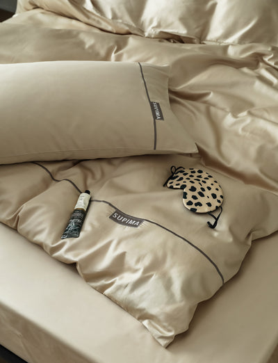 MeiLun Home Pima Reserve Bedding Set – Ivory Dune – product image 11