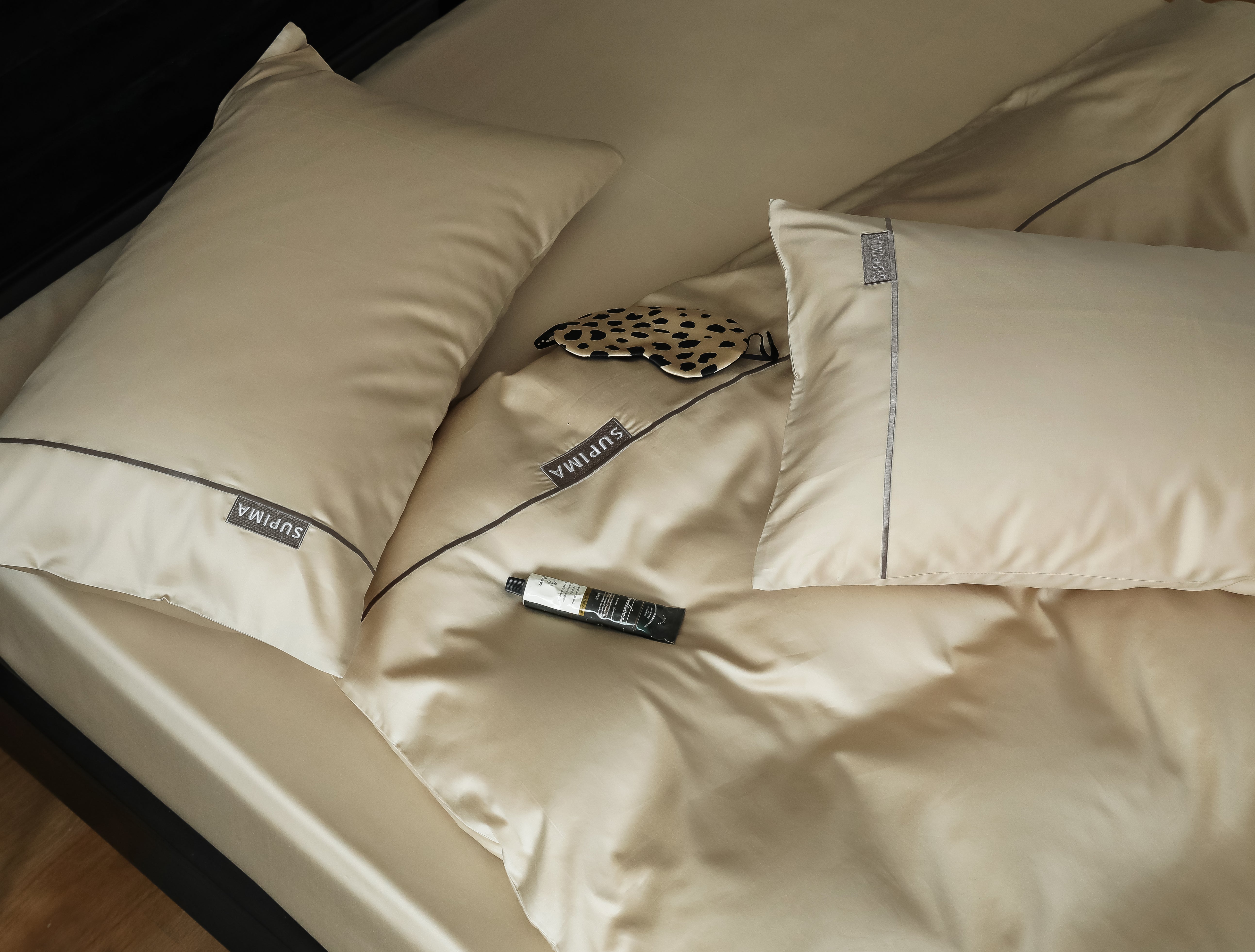 MeiLun Home Pima Reserve Bedding Set – Ivory Dune – product image 15