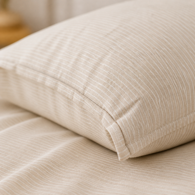 MeiLun Home Soft Living Bedding Set – Cream Beige – product image 06