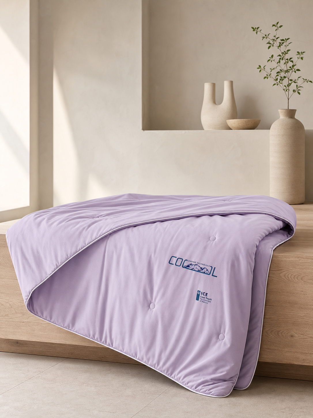 MeiLun Home Frost Veil Lilac Haze summer duvet